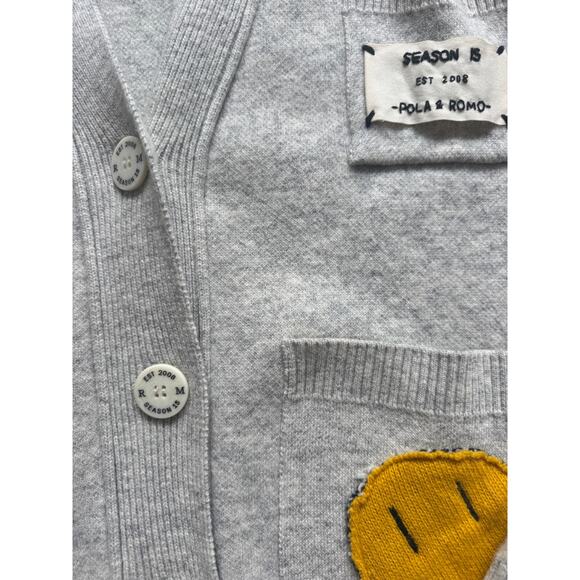 Pola & Romo Smiley Patch Cardigan - Picture 7 of 9